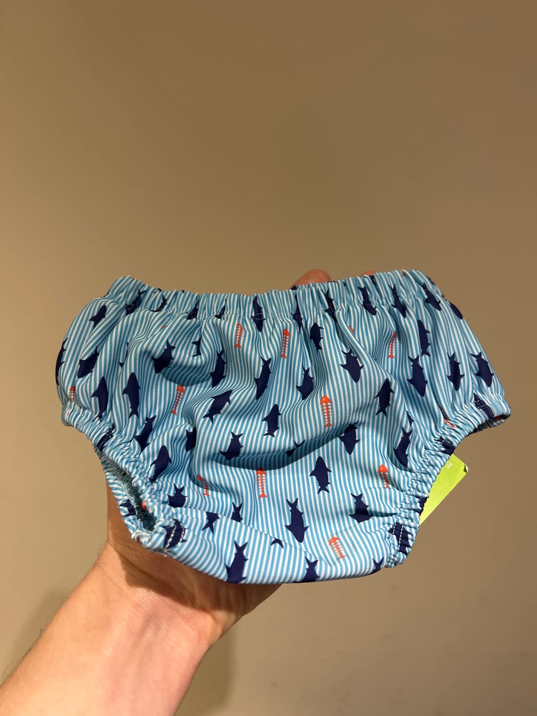 Customer photo review of Traje De Baño Bebe Unisex Modelo Skeletons