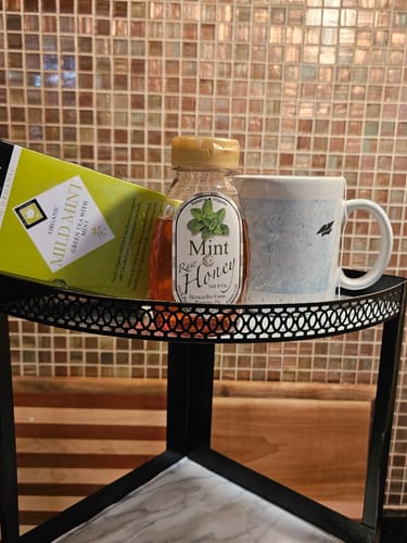 Customer photo review of Mint Honey Delight: Natural Sweetness and Refreshing Taste