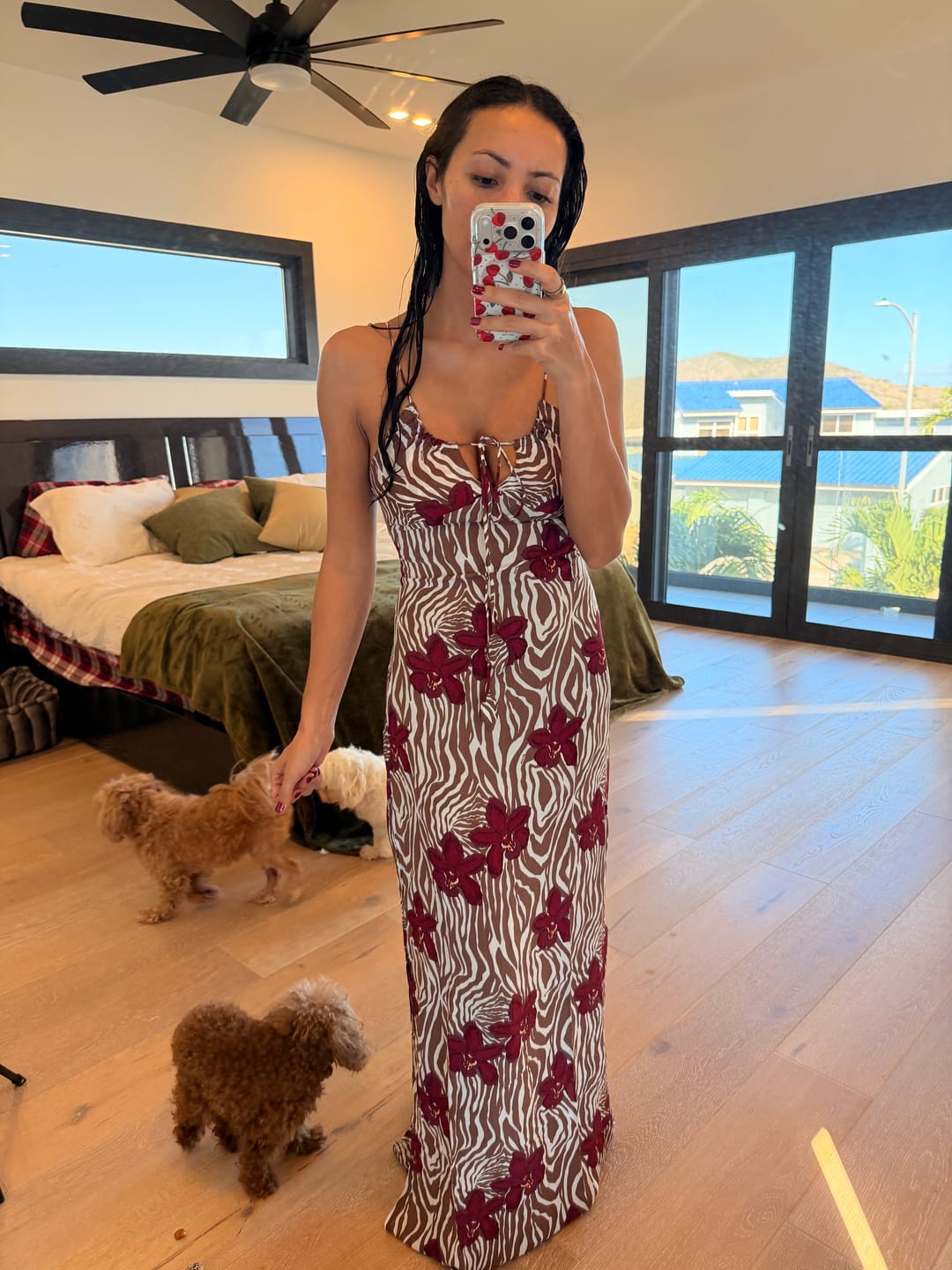 Customer photo review of Leilani Maxi Dress 2.0 - Diva