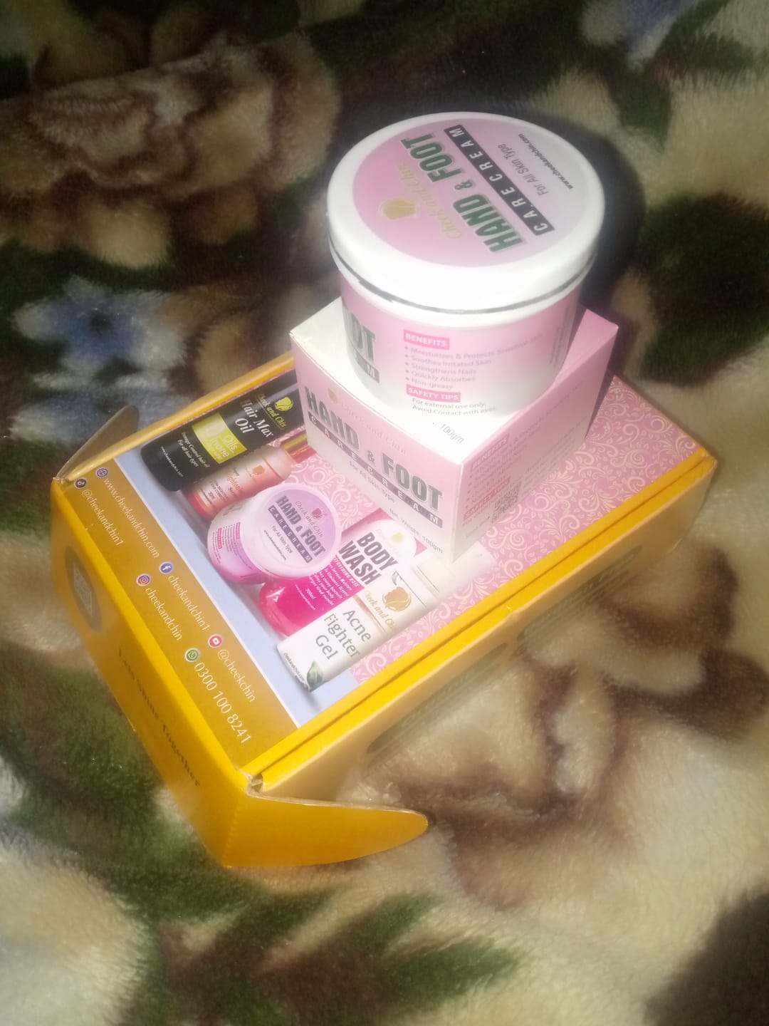Customer photo review of Hand and Foot cream