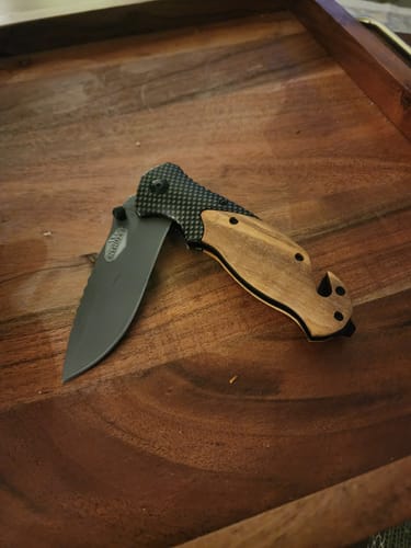 Customer photo review of ENTHUZST™ POCKET KNIFE