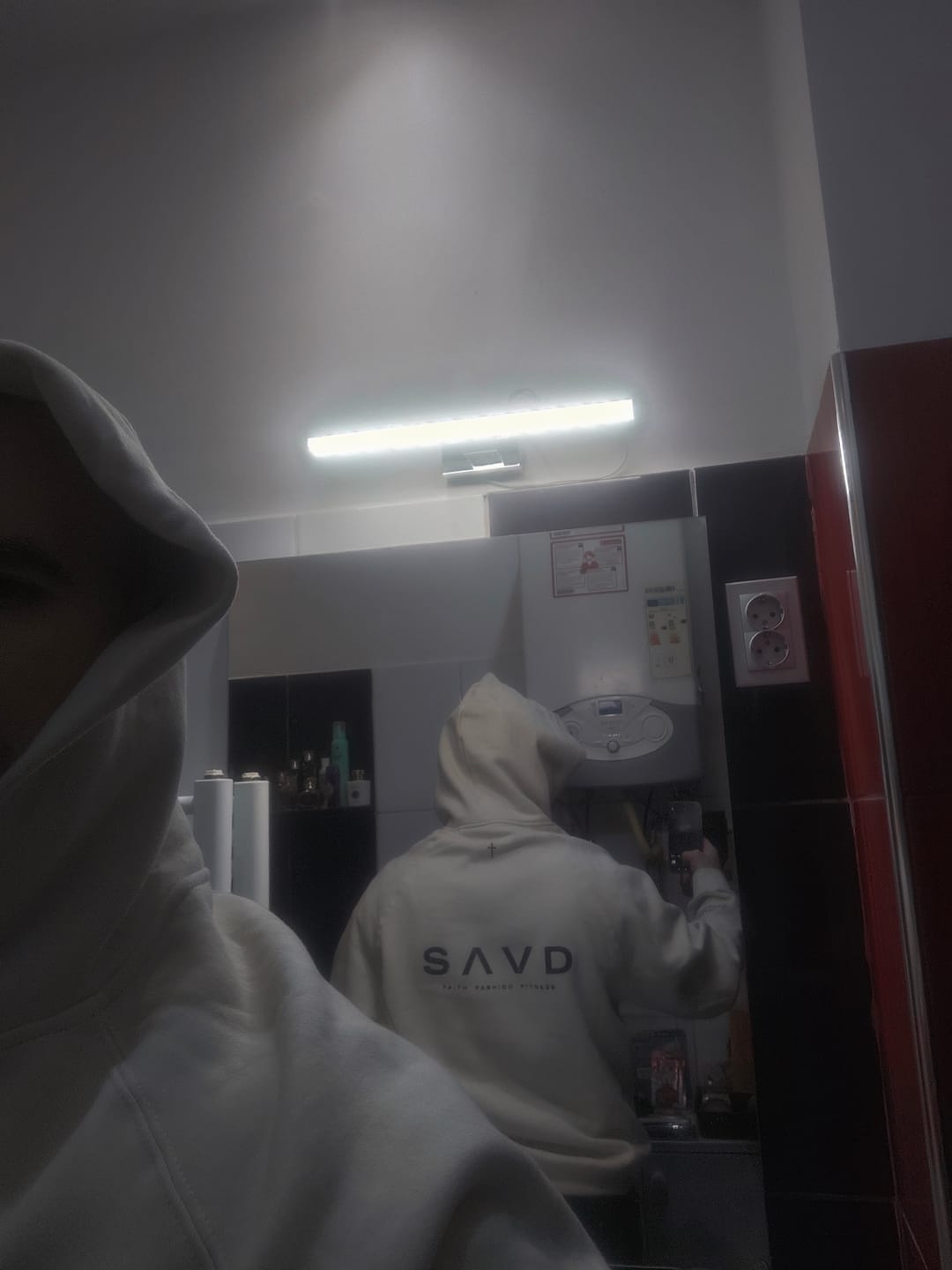 Customer photo review of SAVD Oversized Hoodie