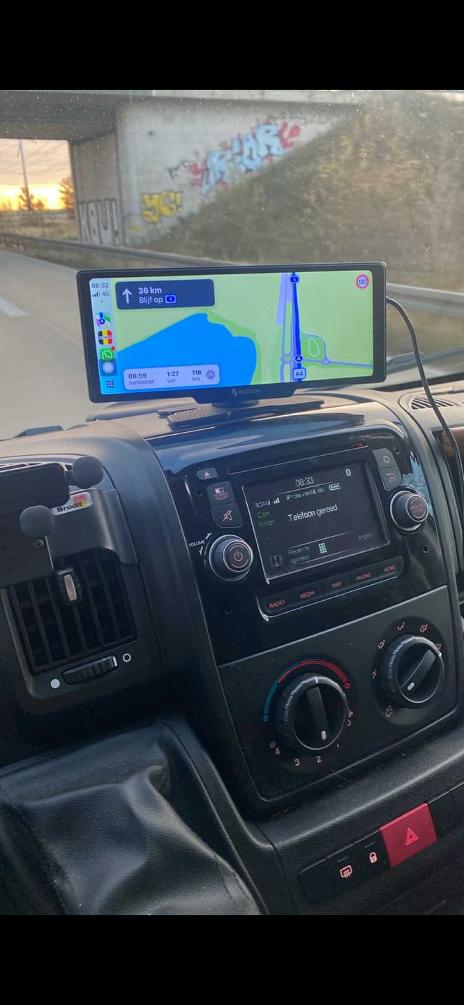 Customer photo review of Siltcon® 10.26” Carplay / Android Auto Scherm