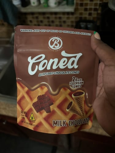 Customer photo review of CONED - MILK CHOCOLATE 2-PACK D9