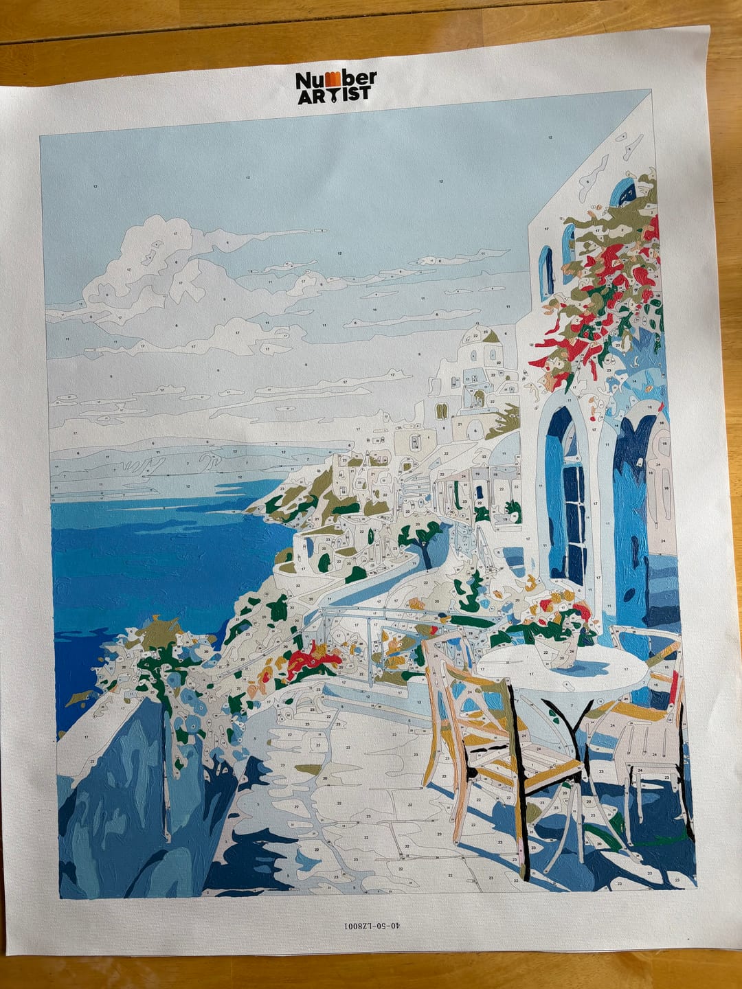 Customer photo review of Cerulean Calm