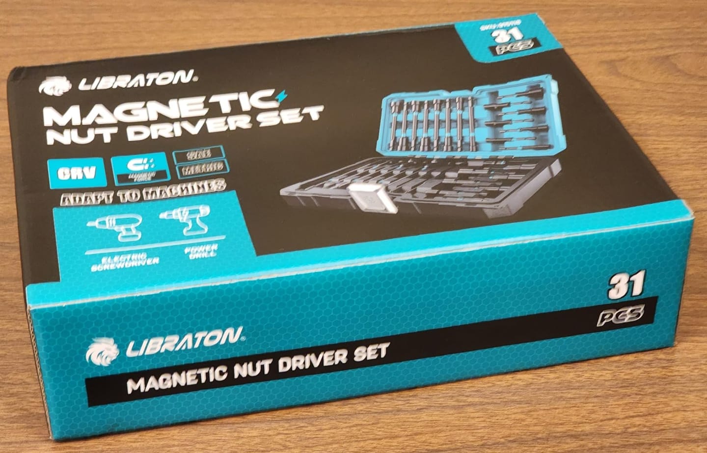 Customer photo review of LIBRATON 31PCS Nut Driver Set – Magnetic, Long, Metric & SAE
