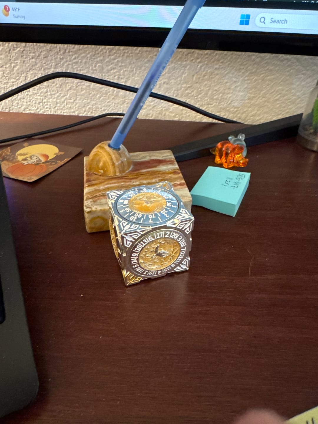 Customer photo review of Masters Dice Relic #000 – Class Legacy Spinner | 7 -in-1 Dual-Spinner Metal Dice