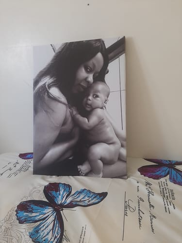 Customer photo review of 1 x A2 + 2 x A3 Canvas Combo