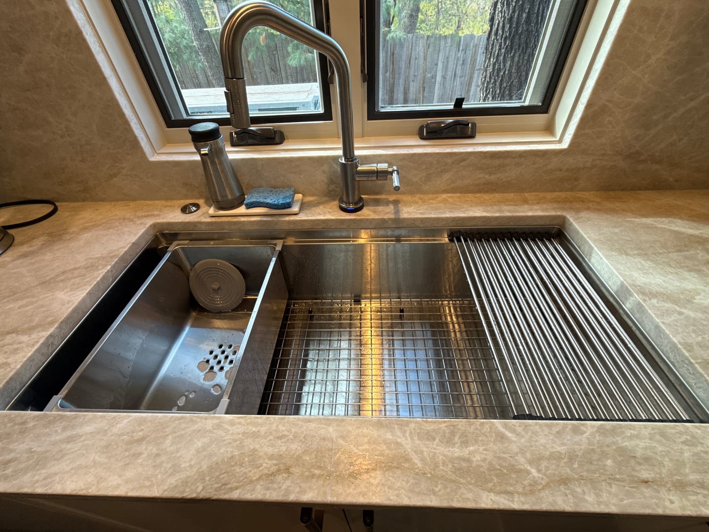 Customer photo review of Removable Sink Basin (5T11) - Workstation Sink Accessory