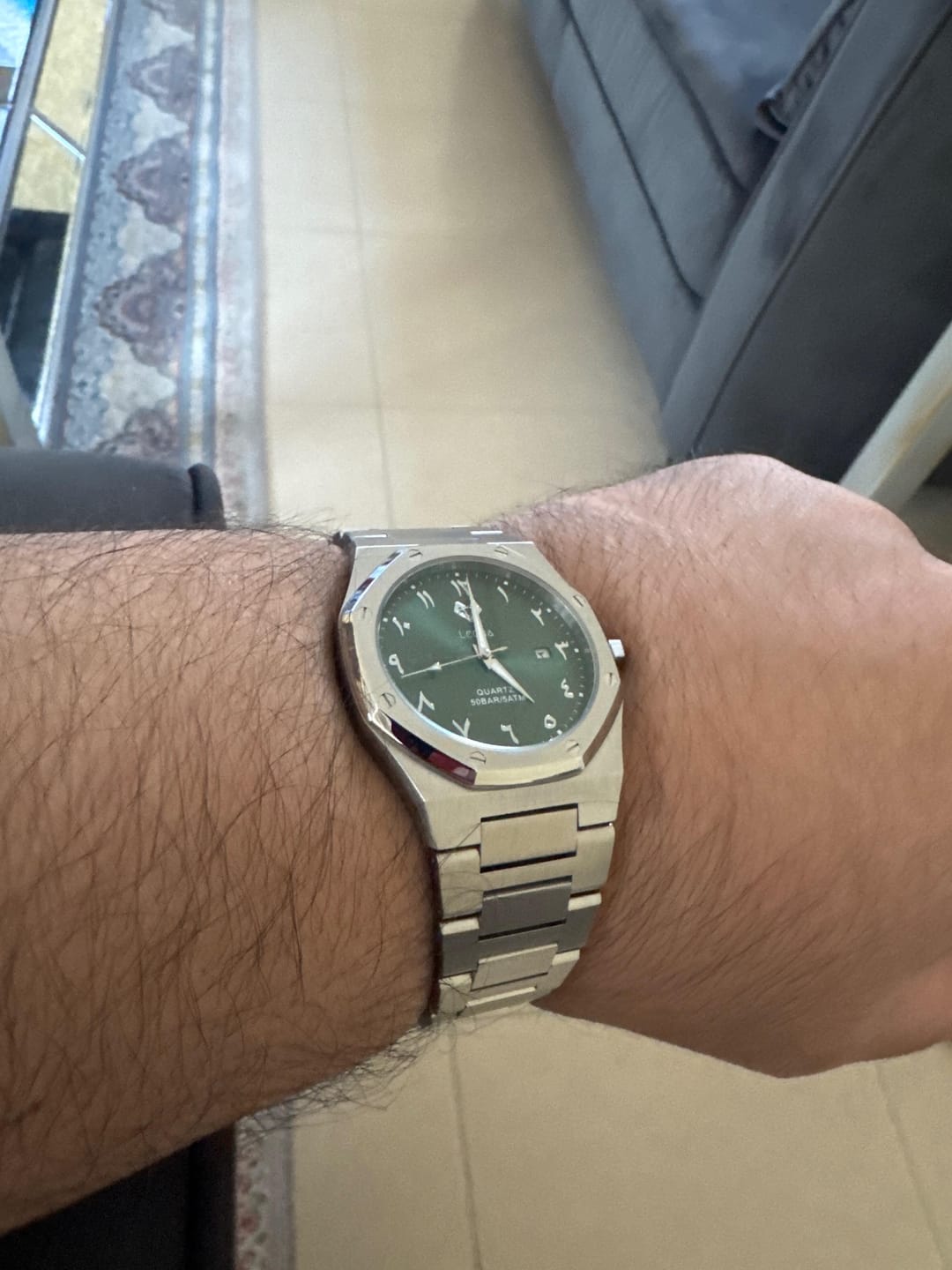 Customer photo review of Royal Blue – Ultra Thin