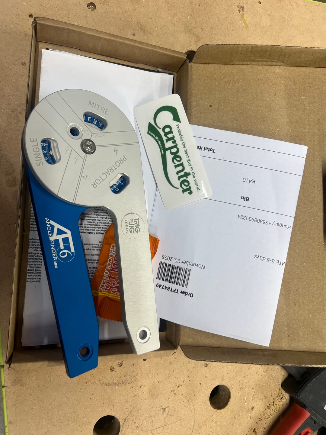 Customer photo review of TrigJig | Angle Finder AF6 MKII