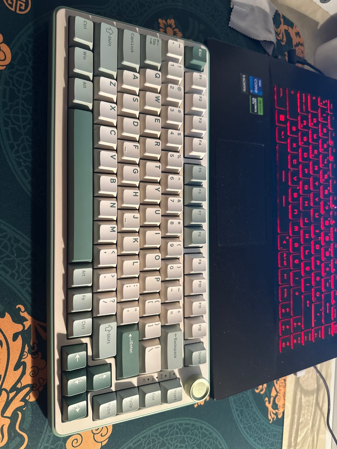 Customer photo review of YUNZII B75 Pro Mekanik Klavye