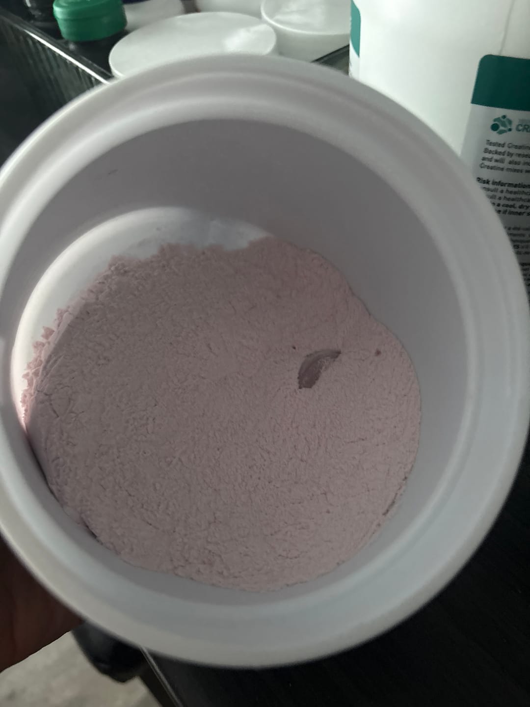 Customer photo review of Shop Santé - Essentiel Créatine - 500g