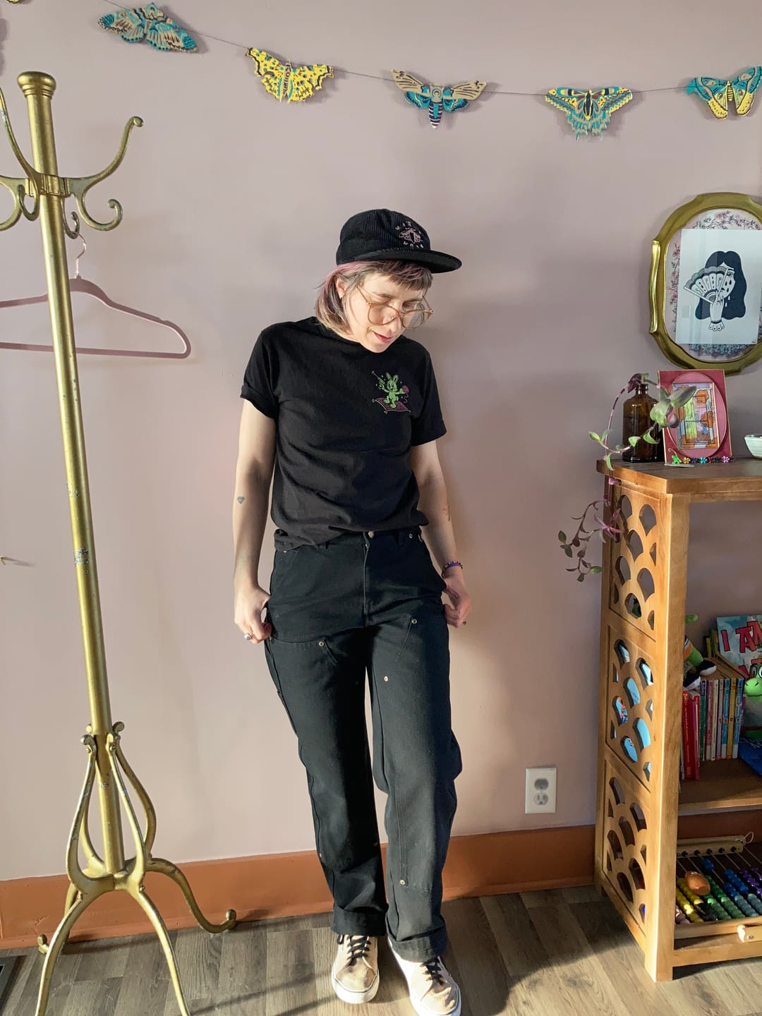 Customer photo review of Gravedigger Carpenter Pant - Black