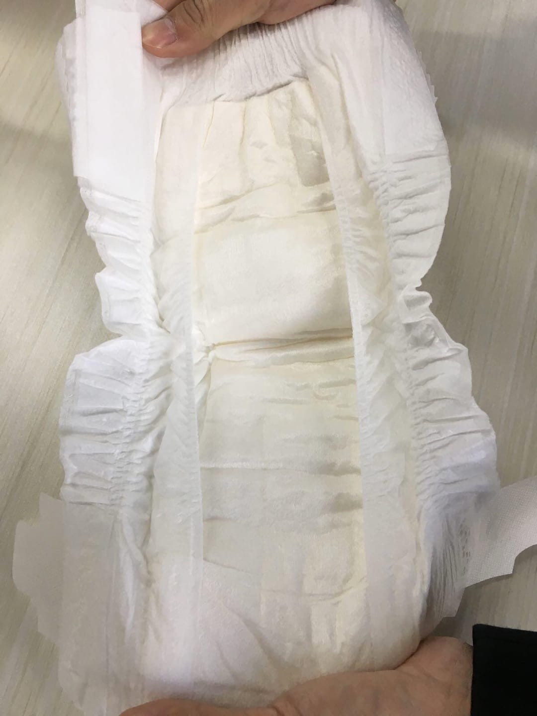 Customer photo review of Bamboo Diaper Trial Pack