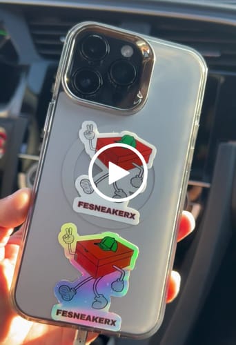 Customer video review of ¿Cuántos stickers quieres?