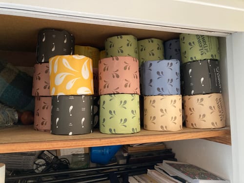 Customer photo review of 100% Bamboo Toilet Paper - 3ply -  40 meters