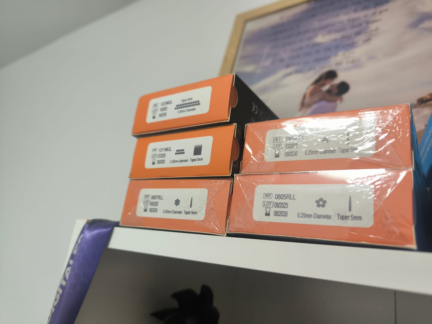 Customer photo review of PEPAX Lance Tattoo Cartridge Needles Magnum (20pcs per box)