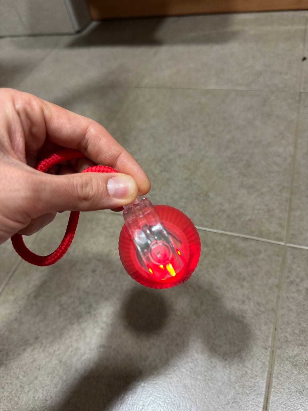Customer photo review of Pelota interactiva inteligente