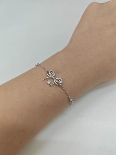 Customer photo review of Sophia Bow Bracelet