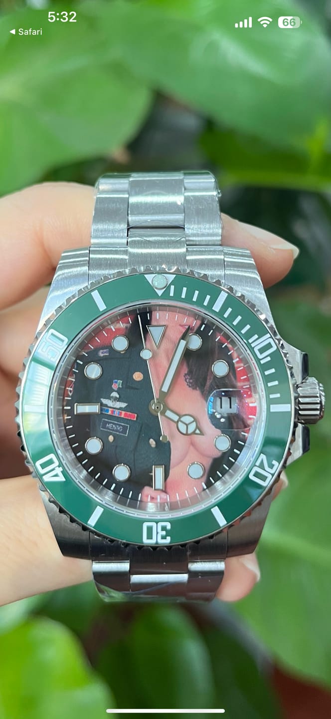 Customer photo review of HYDROCORE CLASSIC WATCH CUSTOMIZE