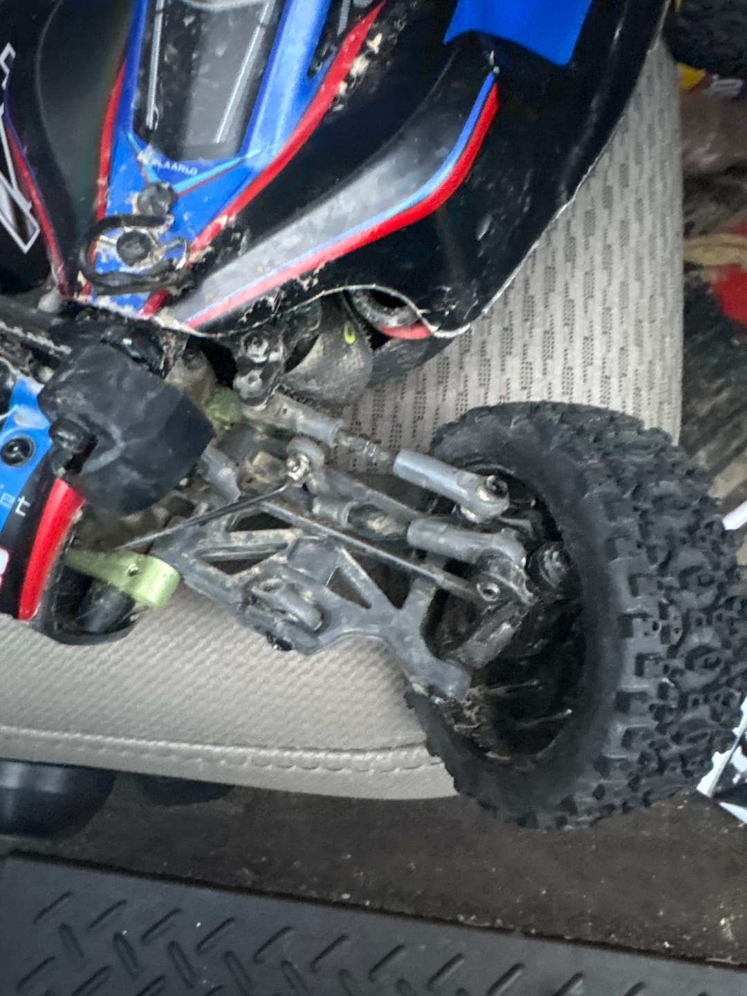 Customer photo review of Upper Link Spare Part for RC Car ROG1 and X12S