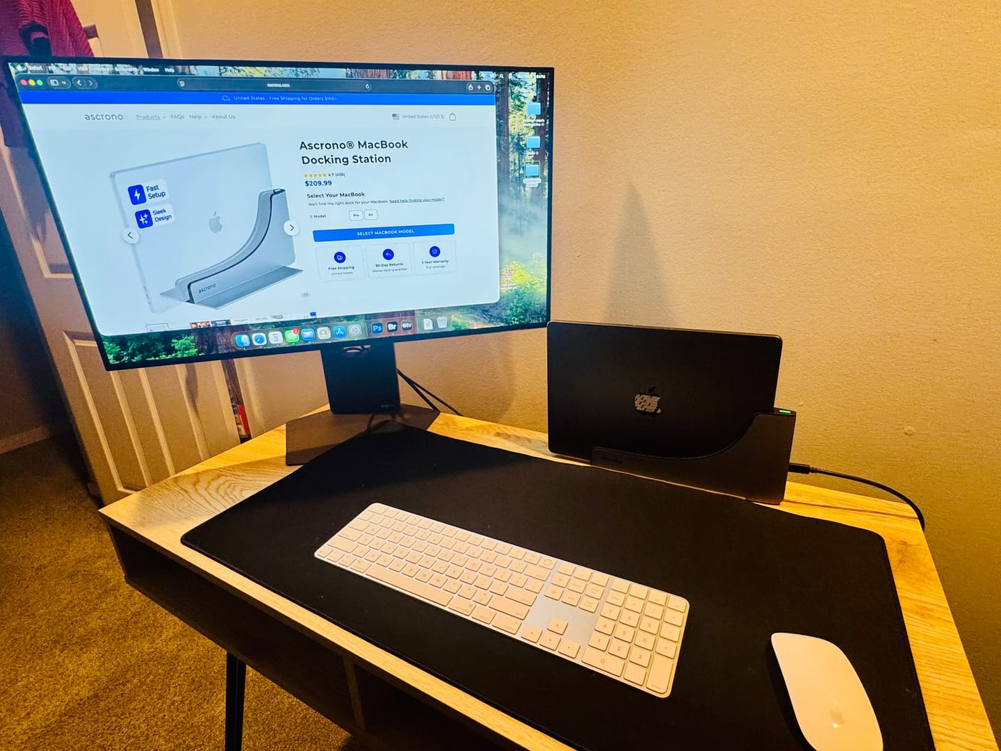 Customer photo review of Ascrono® MacBook Docking Station