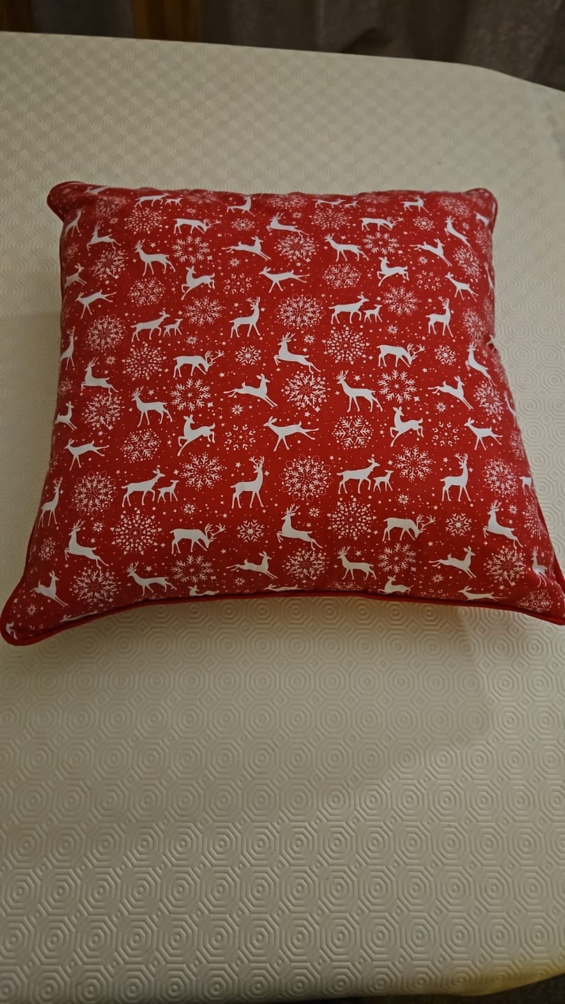 Customer photo review of Reindeer Polycotton Fabric
