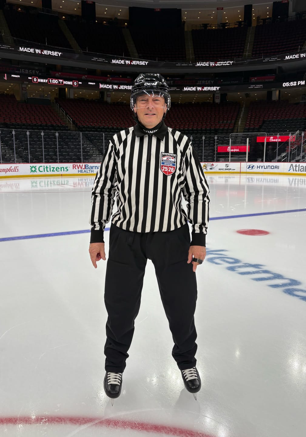 Customer photo review of ZP-PRO HOCKEY REFEREE PADDED PANTS