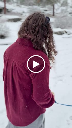 Customer video review of Lucia Dress - Graphite Heather