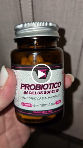 Customer video review of PROBIOTICO Bacillus subtilis - 60 cps