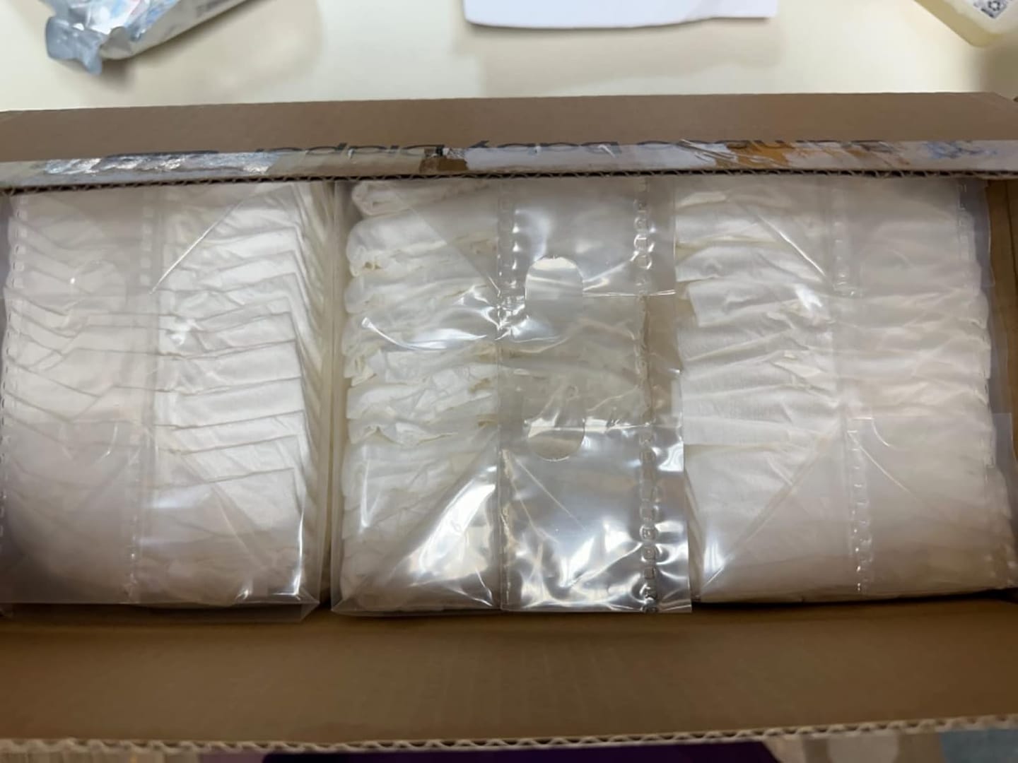 Customer photo review of Bamboo Diaper Trial Pack