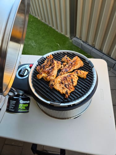 Customer photo review of COBB Grill Gas Bundle