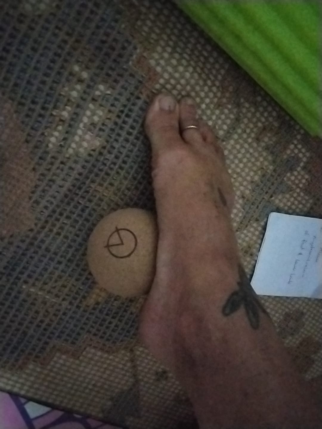 Customer photo review of Cork Massage Balls