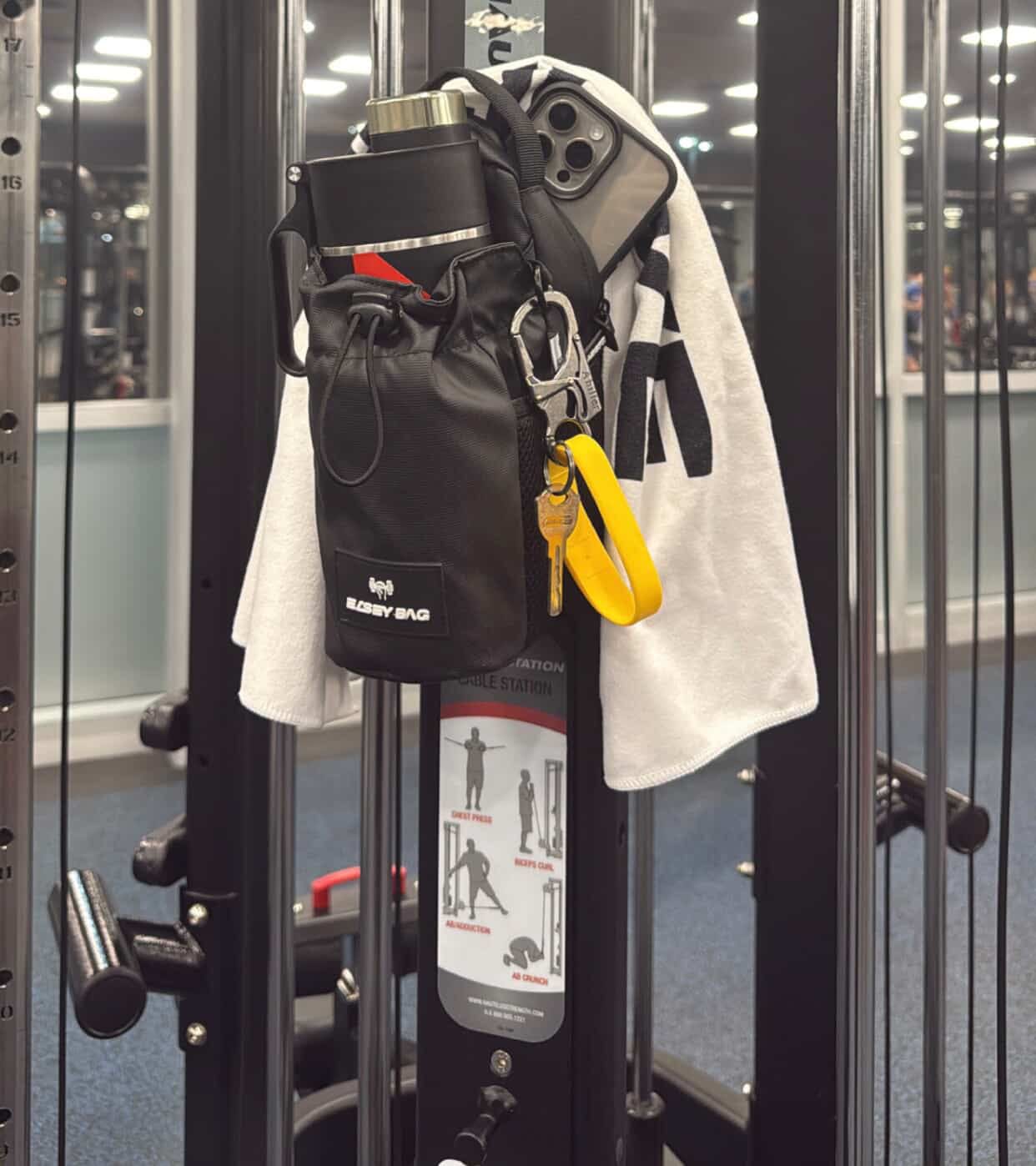Customer photo review of Easey Bag - Sac de Gym & Magnétique