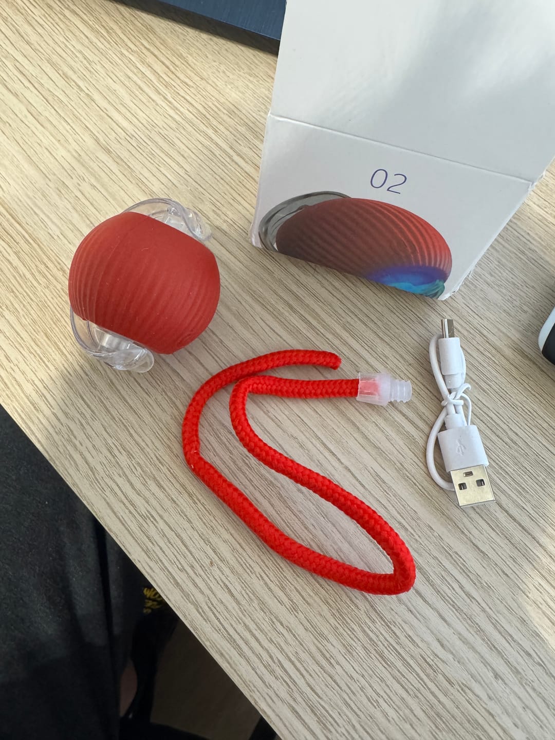 Customer photo review of Pelota interactiva inteligente
