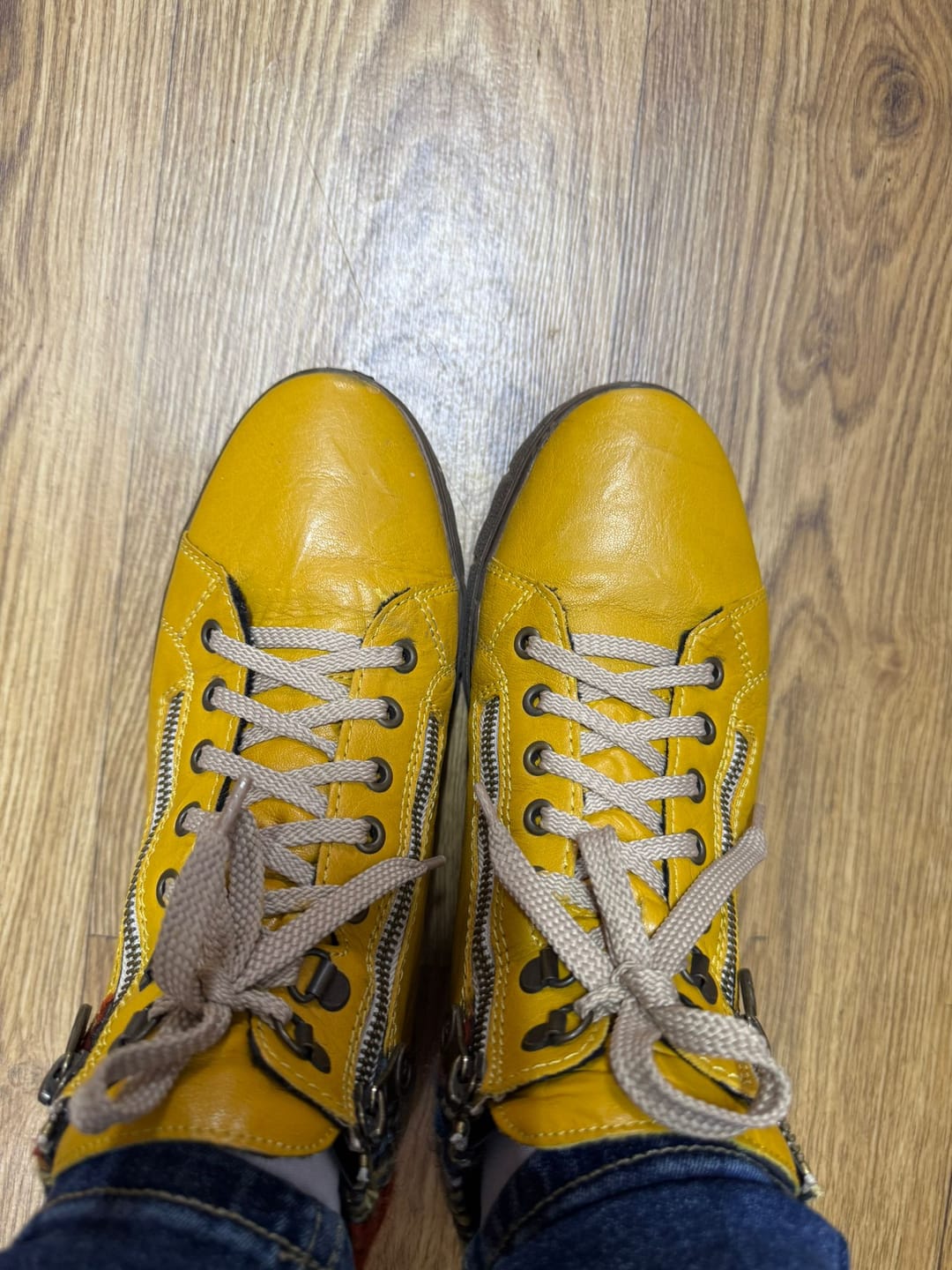 Customer photo review of Ghete Dama Piele Naturala Rieker RIEK N1305