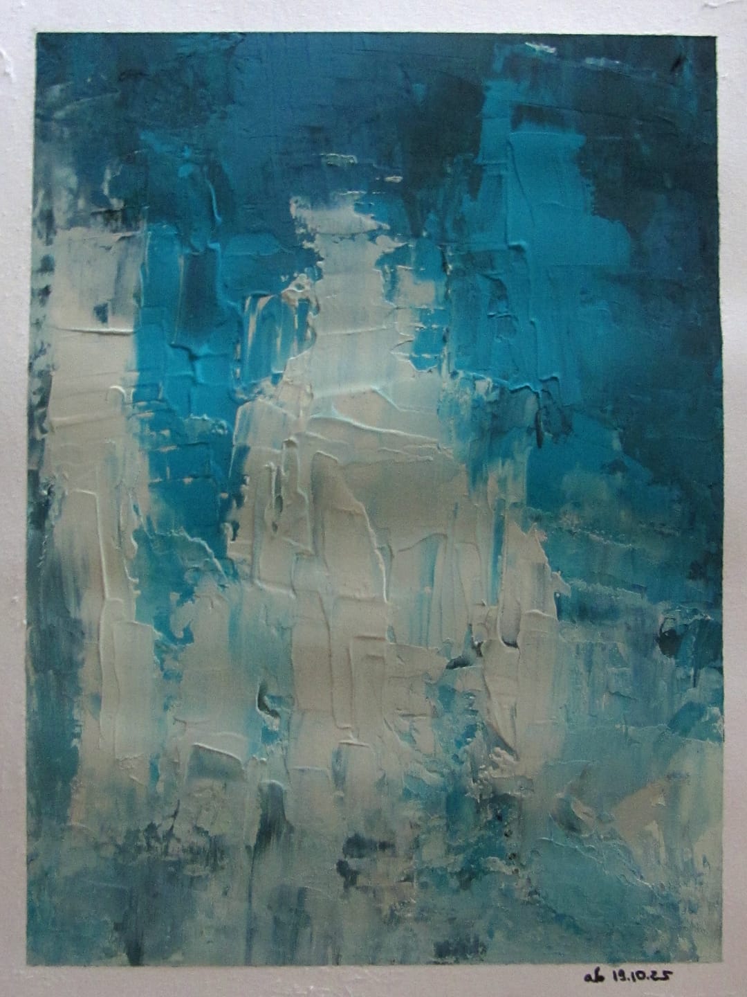 Customer photo review of Kreidefarbe - Aquamarin