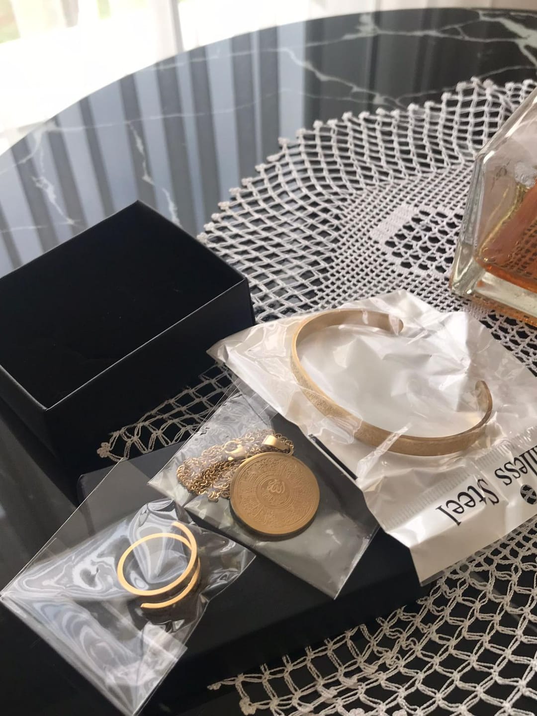 Customer photo review of Minikkoza® Ayet-El Kürsi Setler