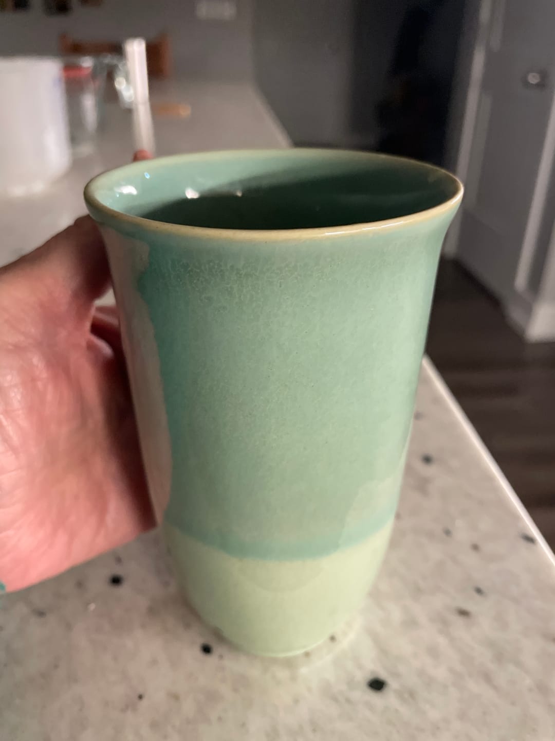 Customer photo review of Emerald Cup 16oz