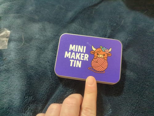 Customer photo review of Mini Maker Tin