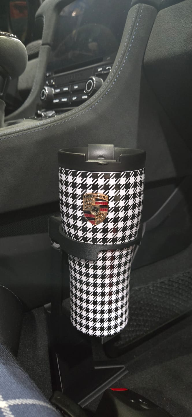Customer photo review of The Flip Porsche 991/981/718 Cup Holder