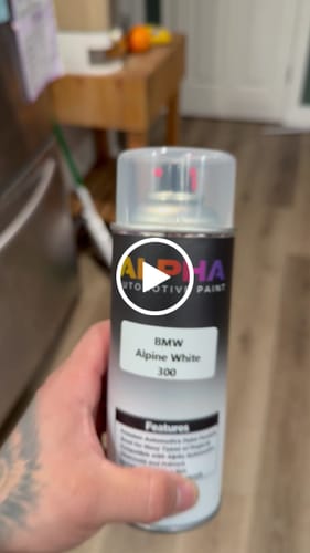 Customer video review of BMW Alpine White U300 / 300 | OEMatch Spray Can