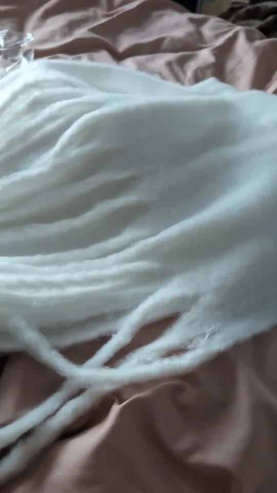 Customer photo review of Tanya Tasseled Winter Scarf