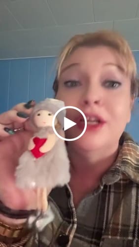 Customer video review of Heartfelt handcrafted dolls – for love & cherished gifts