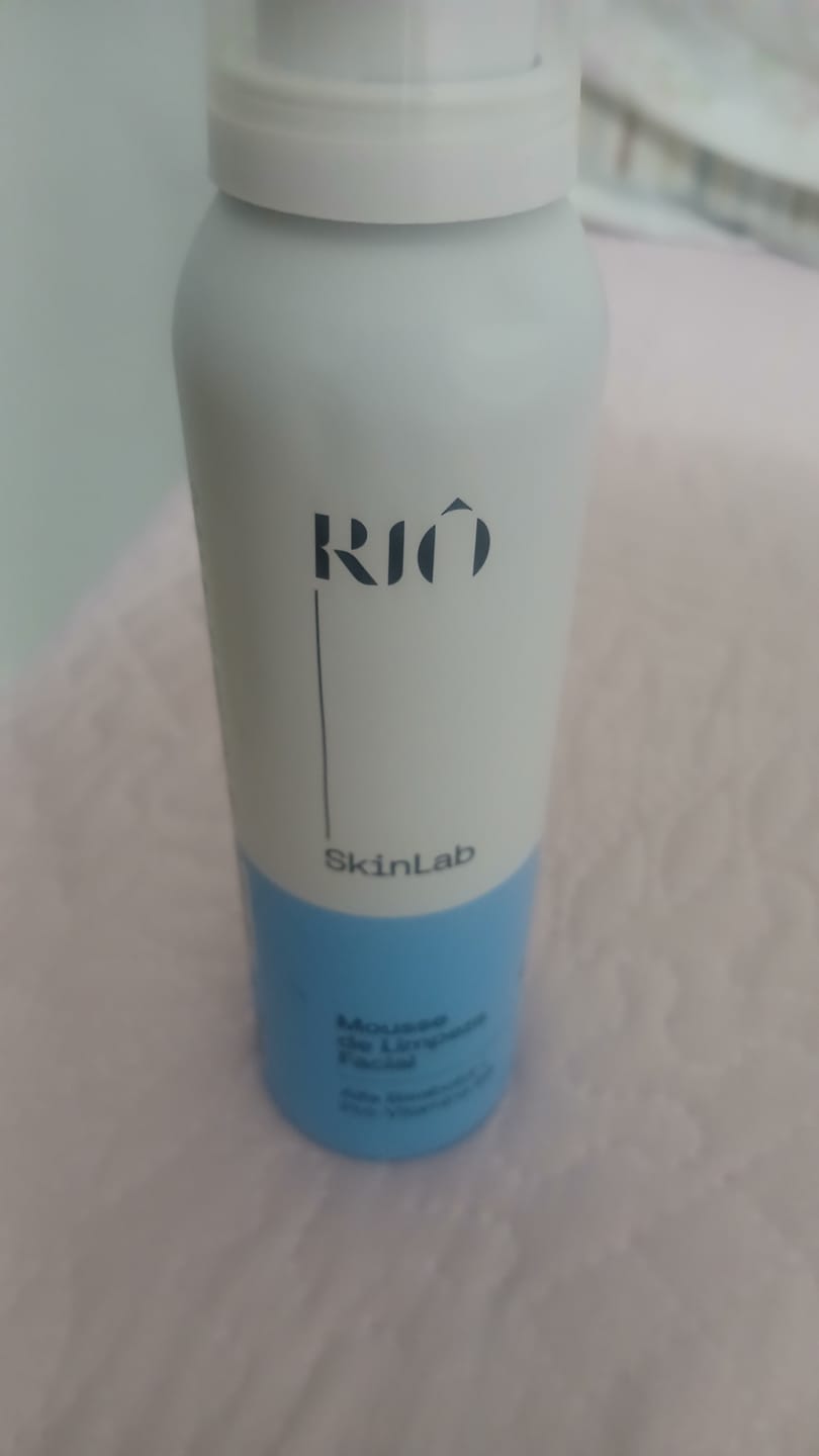 Customer photo review of Mousse de Limpeza Facial