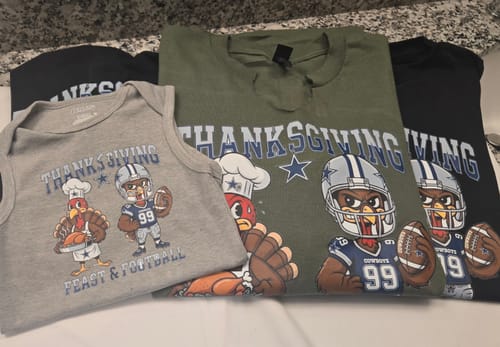 Customer photo review of DTF Transfers Gangsheet Builder