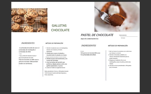 Customer photo review of NUTRI RECETAS CON SABOR