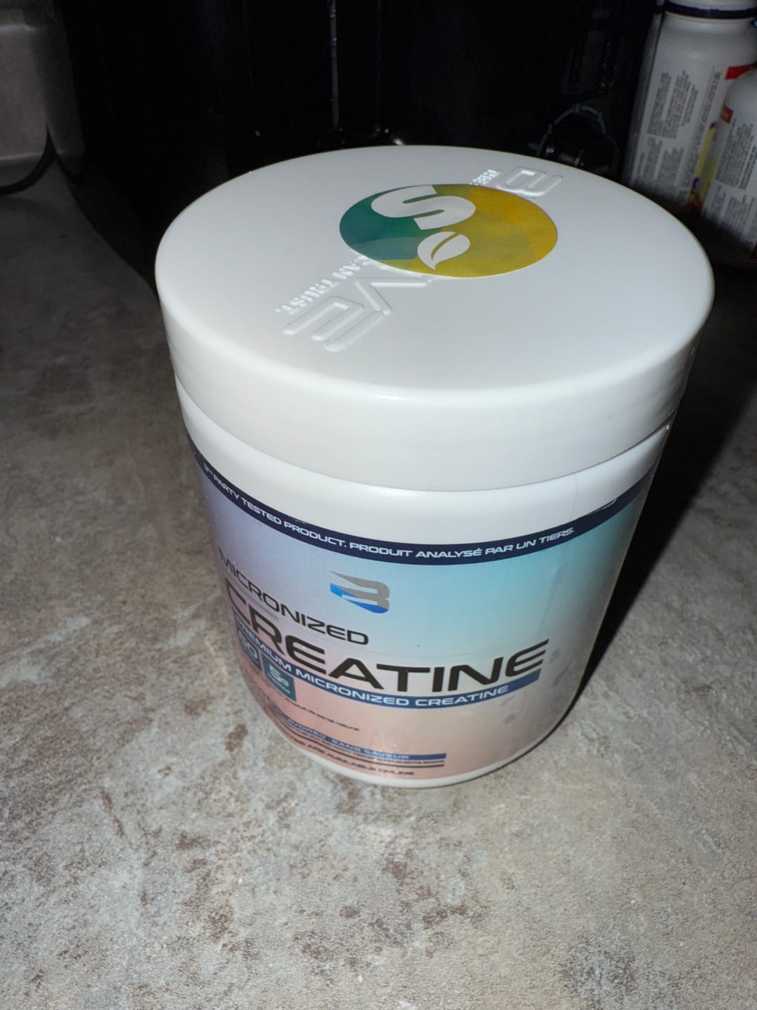 Customer photo review of Believe - Créatine Micronisée - 300g