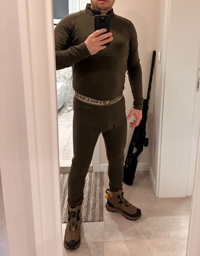 Customer photo review of 2BL Blouse en bambou mérinos [ 1-2 ] Technologie Synergique Chasse Couche de Base | Sous-Vêtement